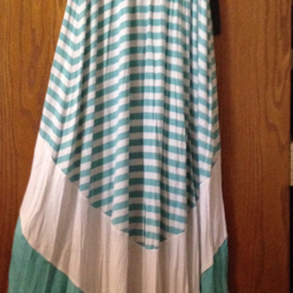 NWT BEBE Strapless maxi dress Sz XS